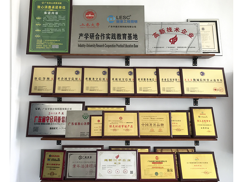 公司廠房-資質認證，榮譽證書(圖1)